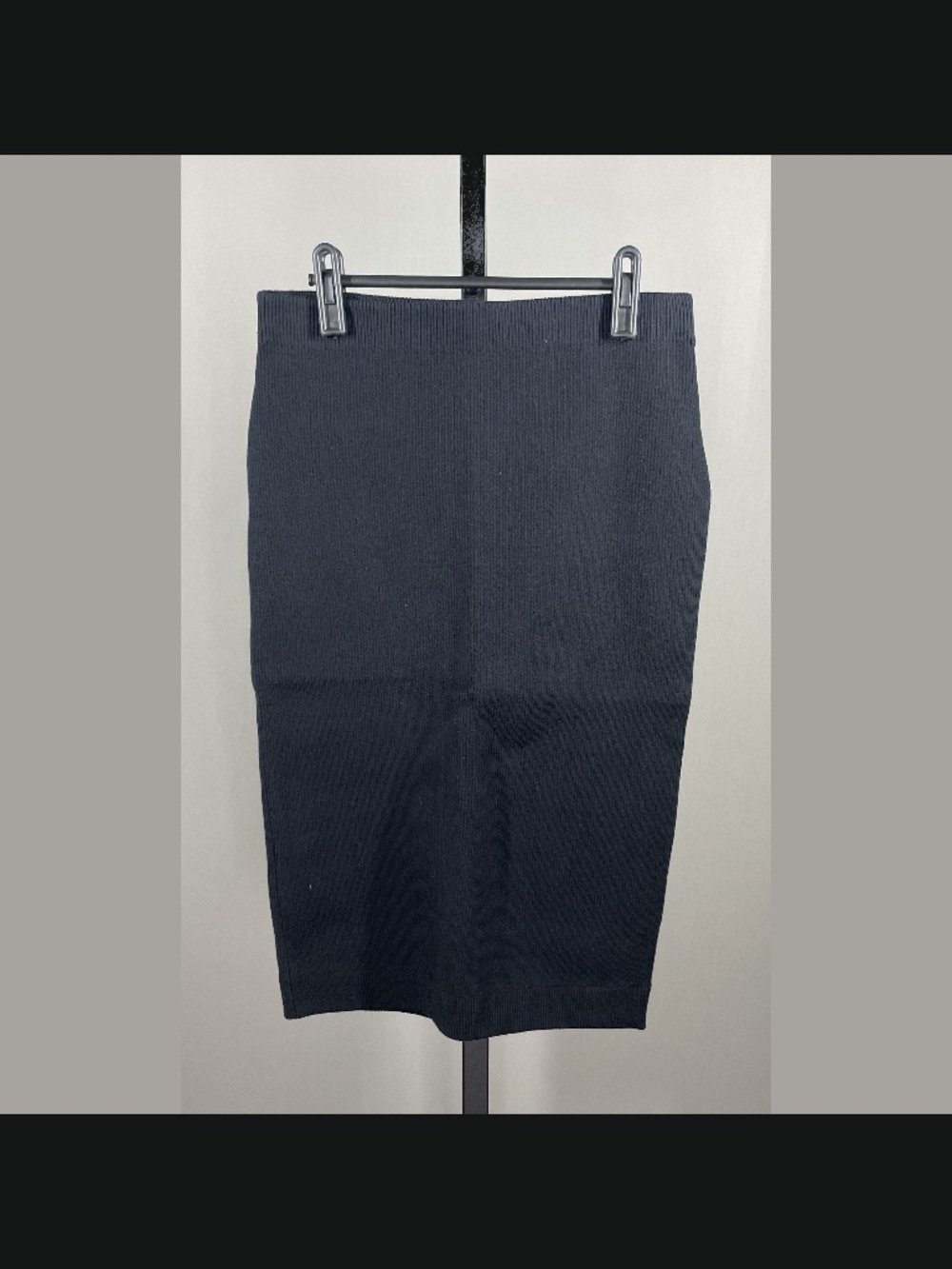 NEW Express Skirt Womens Small black knit pencil straight career cocktail